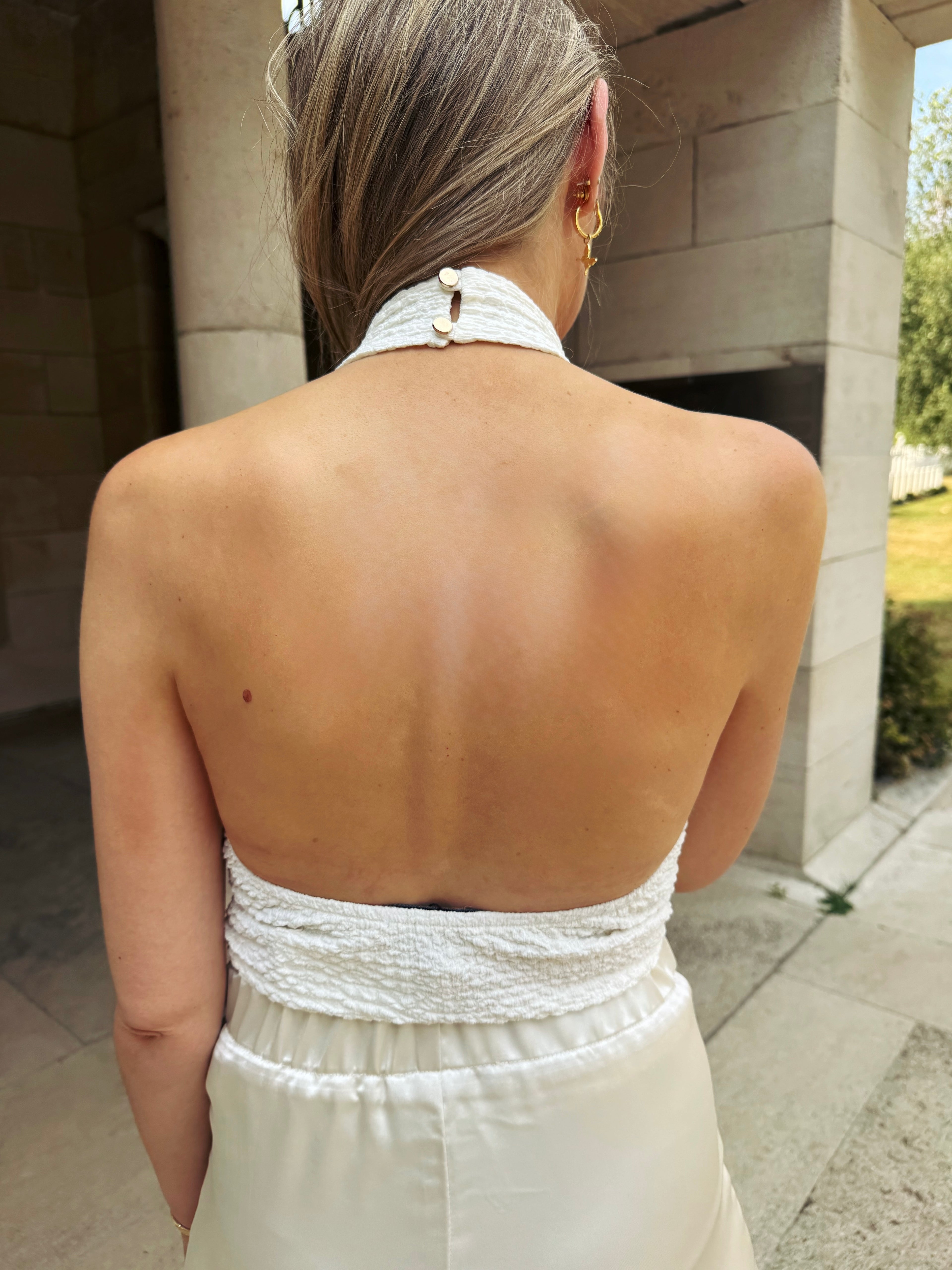 Off-White Léonie Halter Top