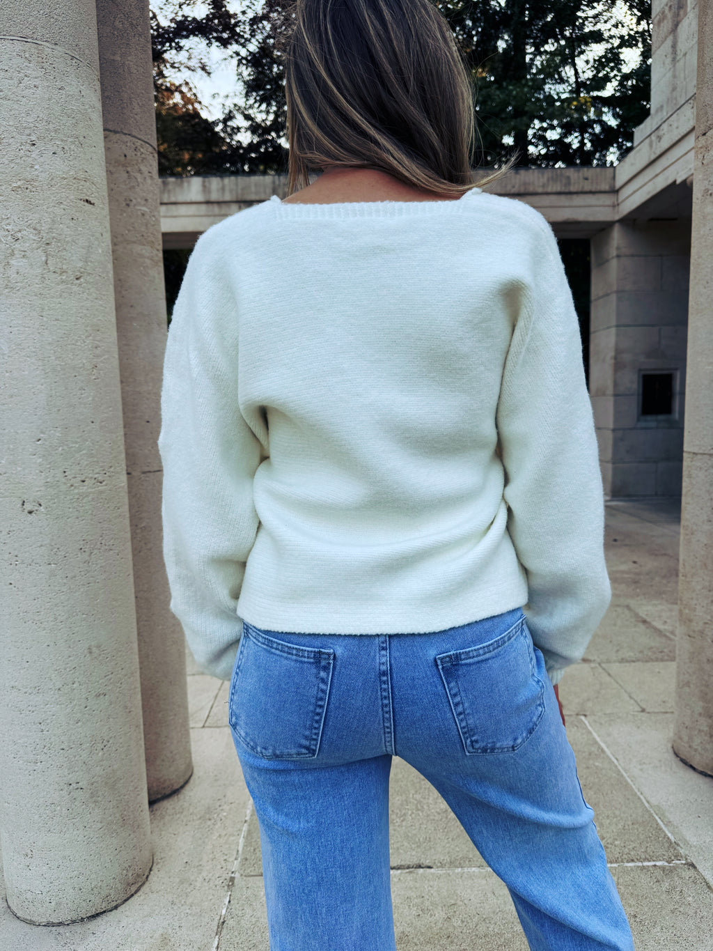 Cream Noa Sweater