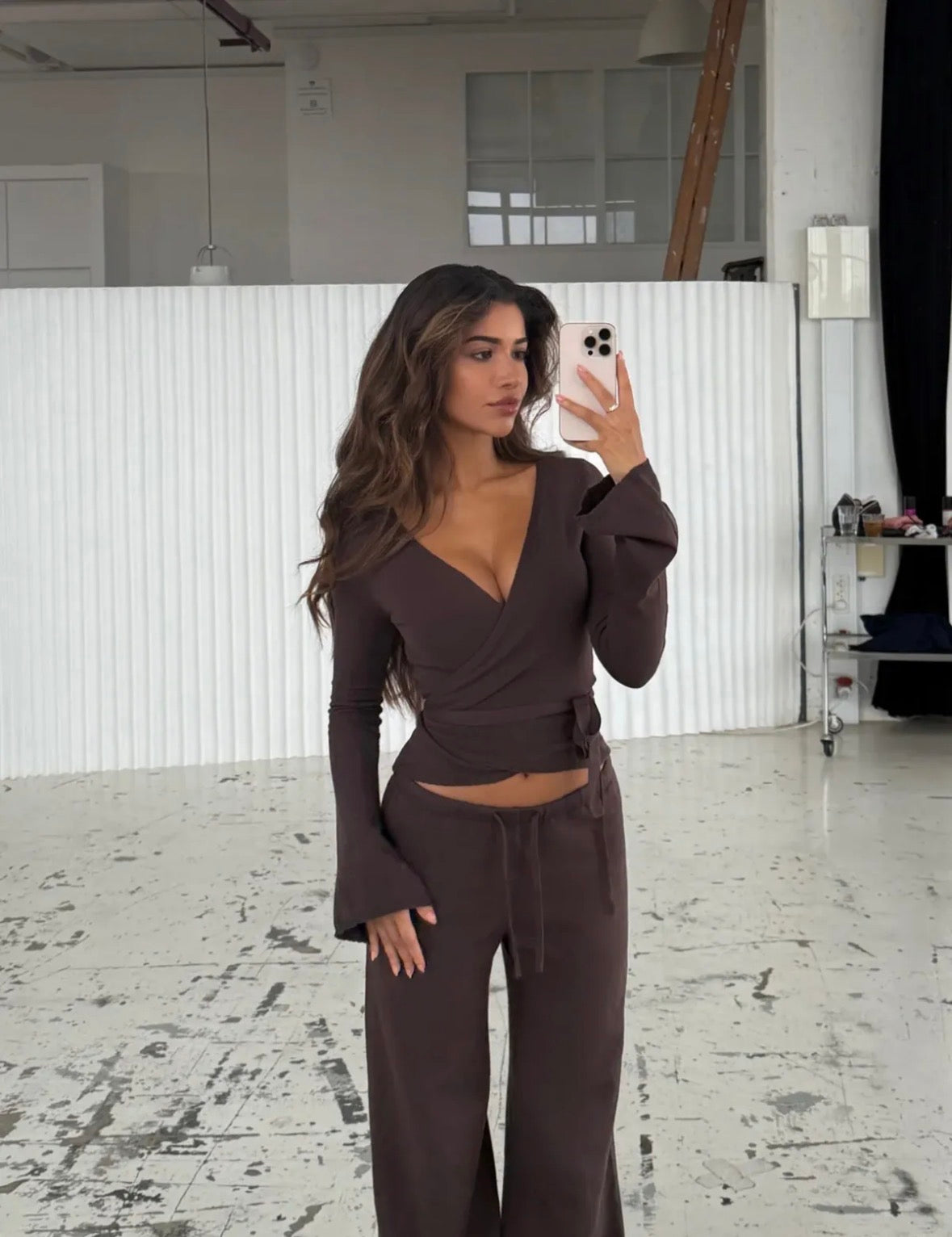Chocolate Lena Loungeset