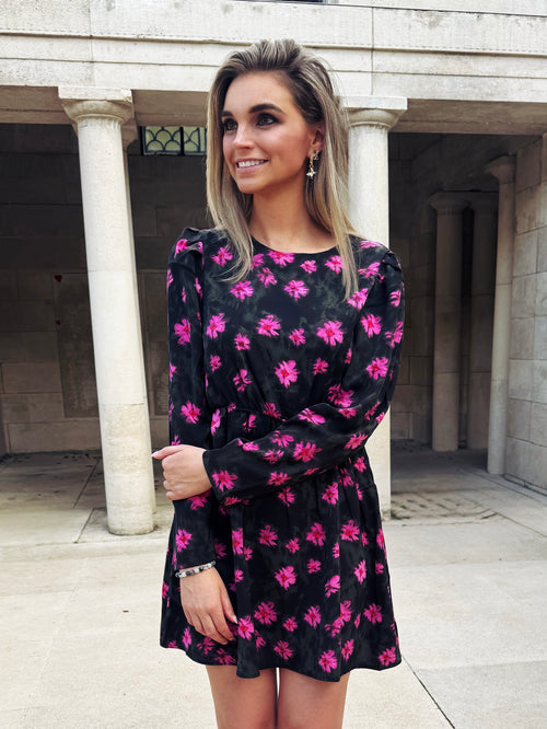 Antraciet Elena Dress – Damesjurken – Gabianna Fashion